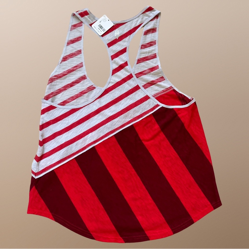 LAST ONE 💋 Free People Movement Keep Rolling Tank - RED ❤️ - Picture 8 of 16